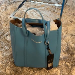 Marc Jacobs blue leather bag